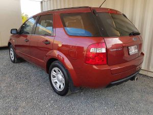 2005 Ford Territory Red