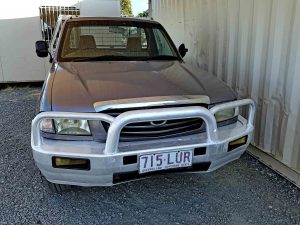 Turbo Diesel Ute Mazda B2500 Bravo 2005 Grey