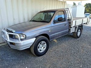 Turbo Diesel Ute Mazda B2500 Bravo 2005 Grey