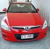 Automatic Hatchback Hyundai I30 2009 Red 2