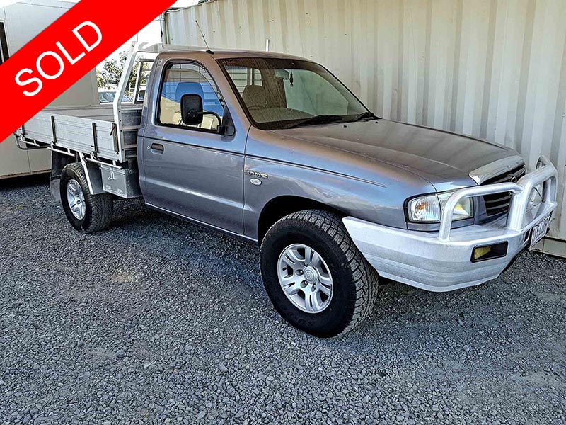 Turbo Diesel Ute Mazda B2500 Bravo 2005 Grey Used Vehicle Sales