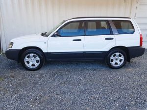 Subaru Forester X 2003 White For Sale