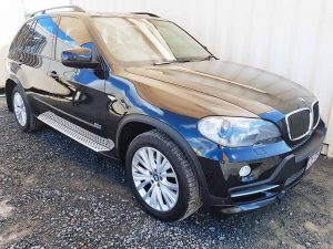 Automatic 4x4 Turbo Diesel BMW X5 E70 2008 Black For Sale