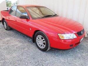 Holden Crewman Dual Cab Ute 2004 Red