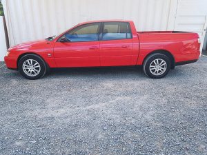 Holden Crewman Dual Cab Ute 2004 Red