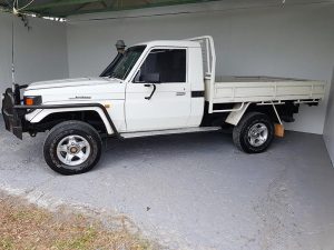 79 Series Toyota Landcruiser Turbo Diesel Ute 2005 White