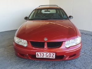 Automatic Holden Commodore Wagon 2001 Red