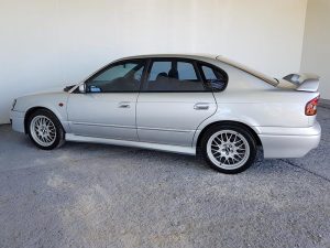 Twin Turbo Subaru Liberty B4 Manual 2001 Silver
