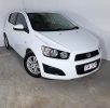 4cyl 5D Hatchback Holden Barina 2012 White – 1