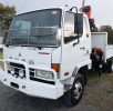 2007 Mitsubishi FK600 Crane Truck Manual White – 3