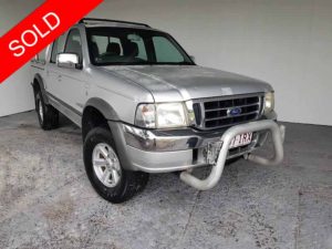 2005 Ford Courier Silver Ute